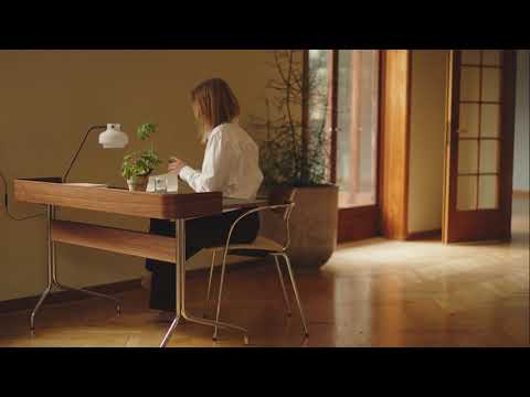 Pavilion Desk AV17 and Pavilion Armchair AV4 | Designed by Anderssen & Voll for &Tradition