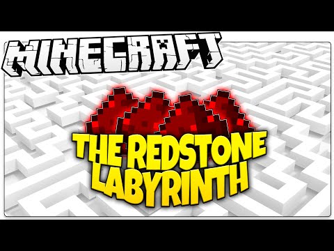 Minecraft | THE REDSTONE LABYRINTH | Random Shifting Maze! (Minecraft Redstone Maze)