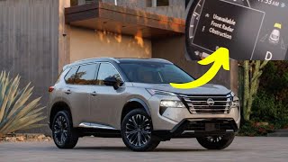 “Unavailable, Front radar obstruction” warning in Nissan vehicles