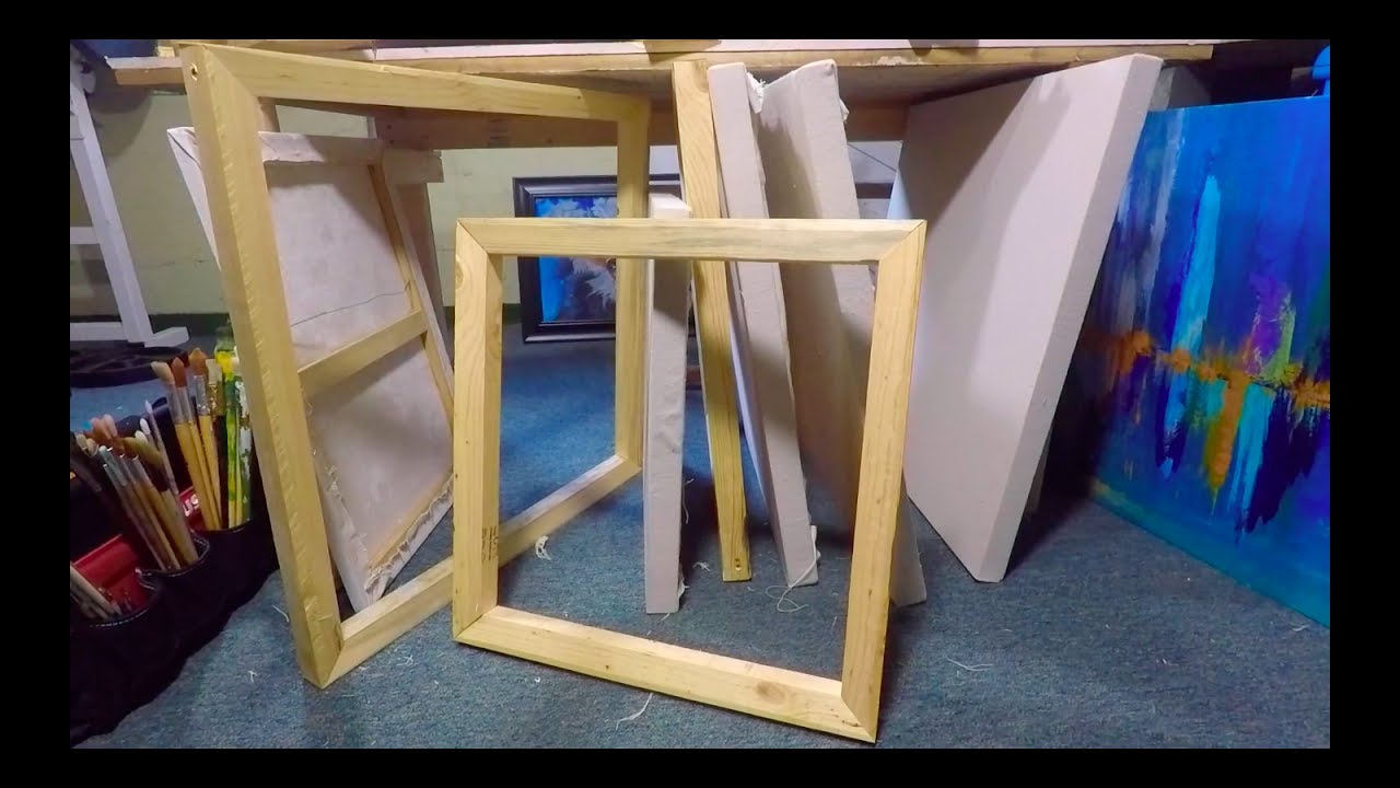 Watch video EASY How to Build Canvas, HUGE SAVINGS! Now EASY How to Build Canvas, HUGE SAVINGS!