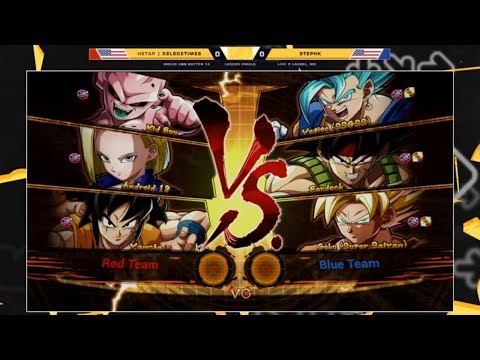BnB 13 DBFZ - KELSO2TIMES Vs. StephK - Dragon Ball FighterZ Losers Finals