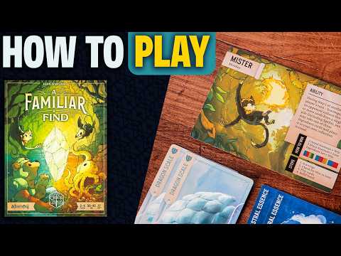 A Familiar Find | How to Play | Learn to Play in 9 Minutes! | A Set Collection Card Game