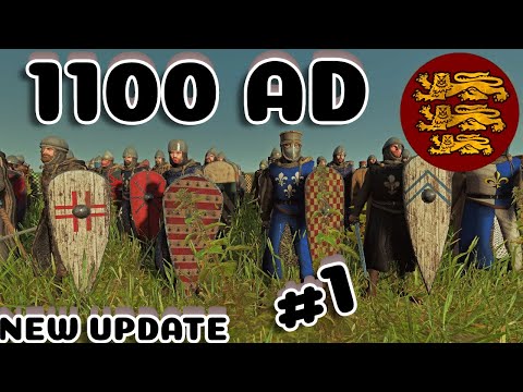 NEW UPDATE WITH THE KING OF ENGLAND: TOTAL WAR ROME 2: 1100 AD