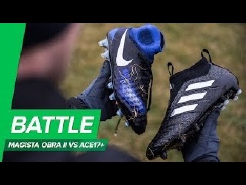 ACE17+ vs Magista Obra 2 - which is best? | Unisport Boot Battle, Nike Magista vs adidas Purecontrol