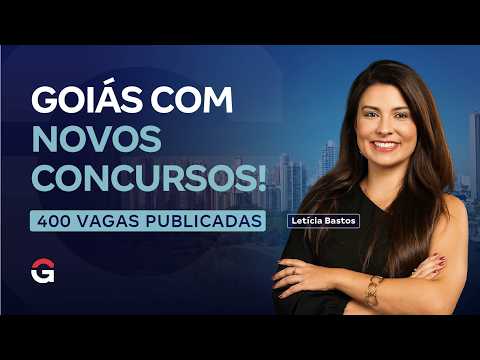 400 Vagas para Concursos em Goiás! Editais de Cristianópolis e Santo Antônio da Barra PUBLICADOS