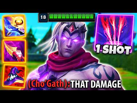 AP VARUS TOP LANE IS SIMPLY TOO STRONG RIGHT NOW! (ONE SHOT FULL TANK CHO'GATH)