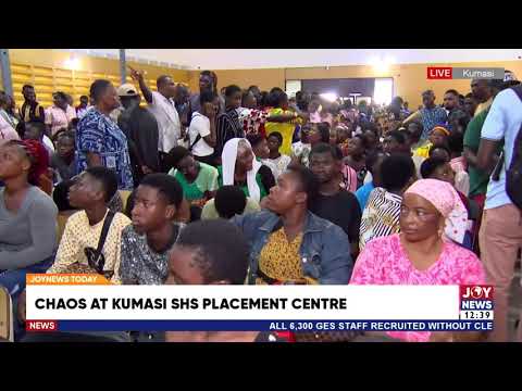 Chaos at Kumasi SHS Placement Centre over regards for queue system.