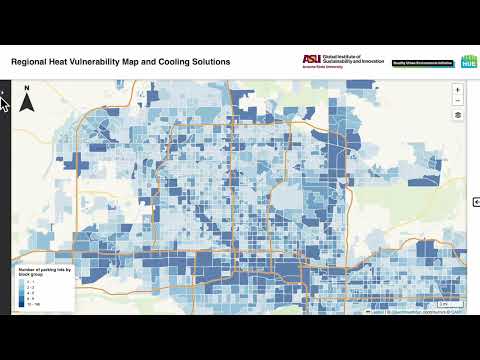 Heat Vulnerability Map and Cooling Solutions Webtool - Sustainable Cities Network