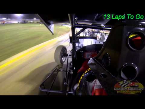 Onboard Steven Lines Sprintcar, Premier Speedway. Warrnambool 20/4/14