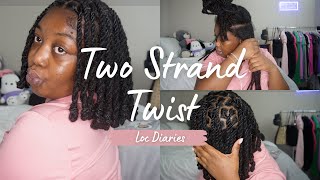Style My Locs | Two Strand Twist Tutorial