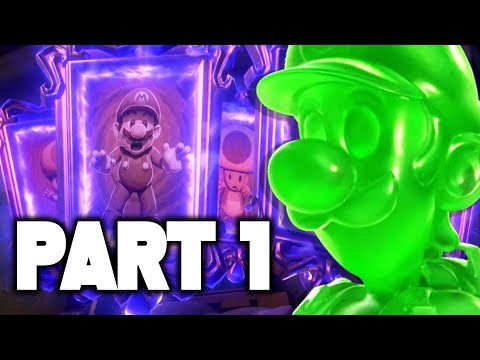 LUIGI'S MANSION 3 Gameplay Walkthrough Part 1 - FULL GAME (Nintendo Switch)