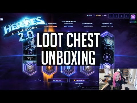 Loot Box Opening & Rewards | Heroes of the Storm 2.0 | Unboxing | TradeChat