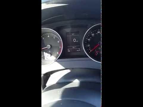 How to adjust Speed Warning on 2015 Jetta
