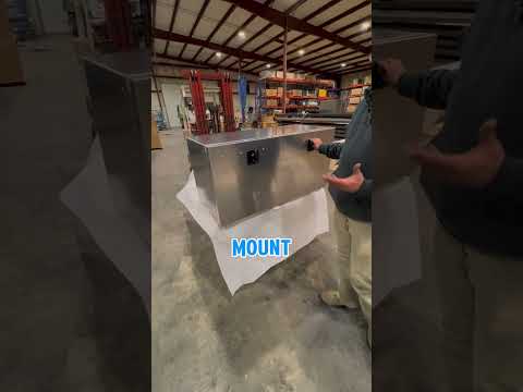 Tough jobs need tough storage. This custom-built underbody toolbox was made to handle it all!