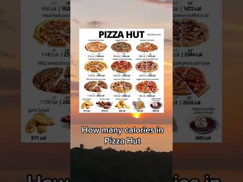 How many calories in Pizza Hut #calories #pizzahut #healthy #pizzalover #truth #healthy #calories