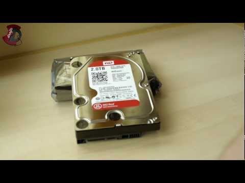 WD Caviar Red NAS 2TB unboxing