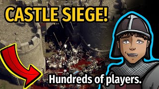 Besieging a Castle with Hundreds of Players | Anvil Empires