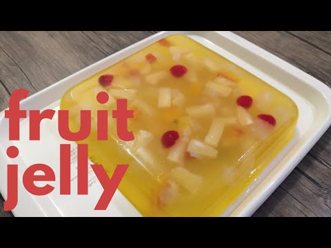 How to make Fruit Jelly || Easy Recipe