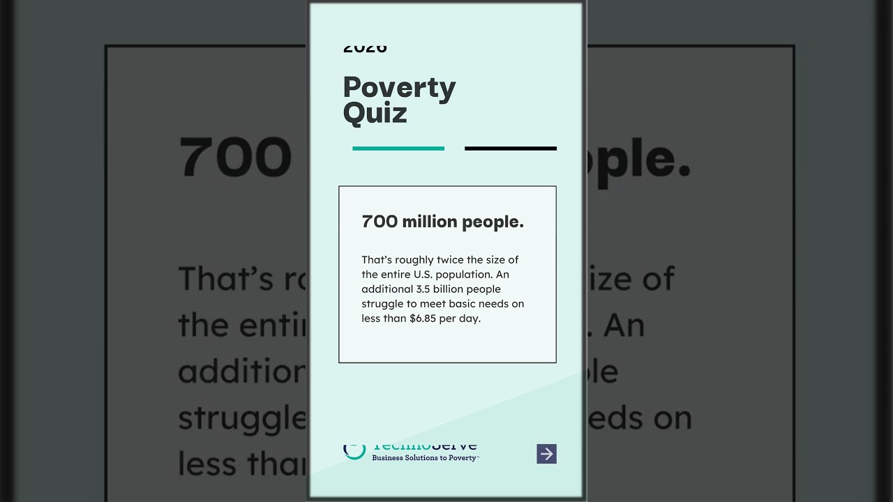 Think You Know Global Poverty? Take This Quiz 👀