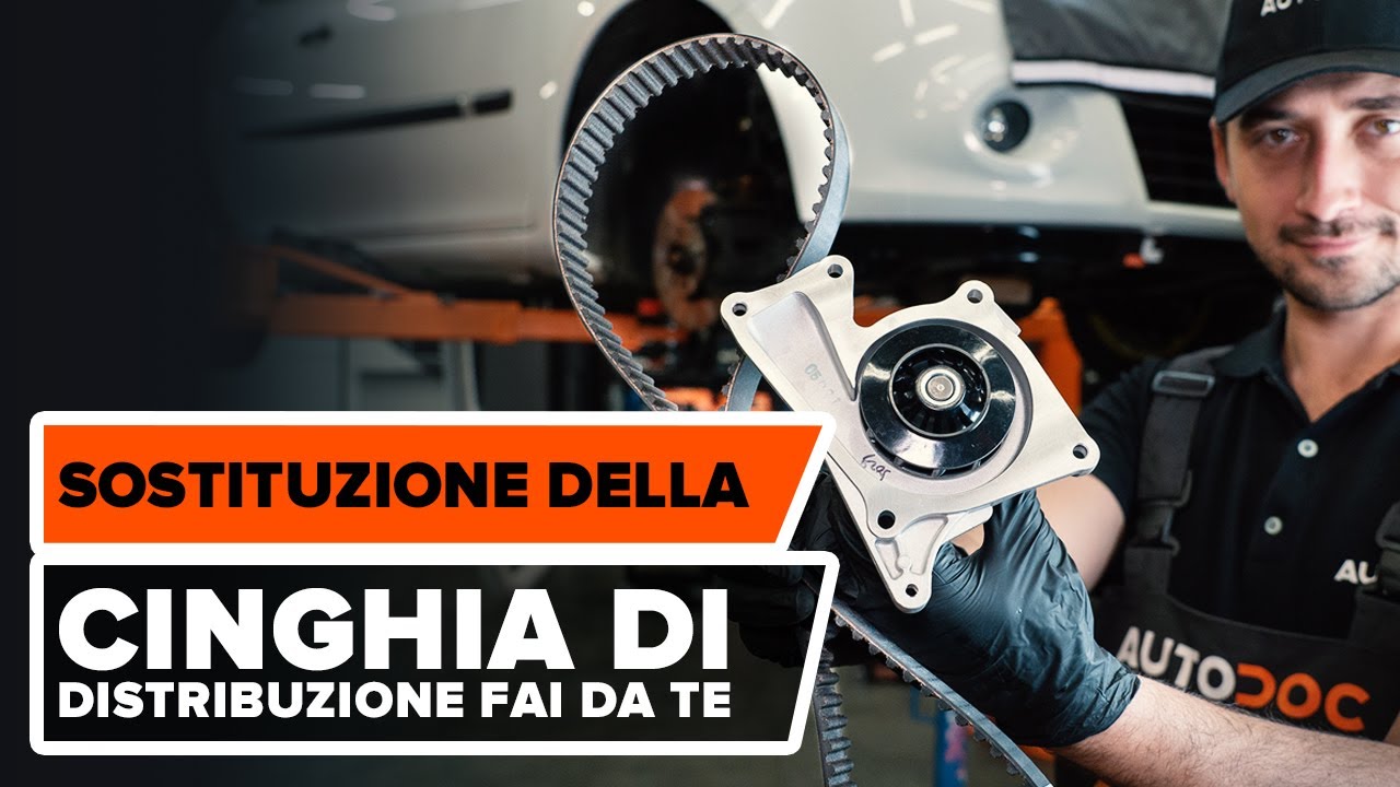 Come cambiare pompa acqua & kit cinghia distribuzione su Renault Clio 3 - Guida alla sostituzione