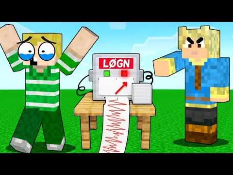 Løgne Detektor PRANK på Emil!! - Dansk Minecraft