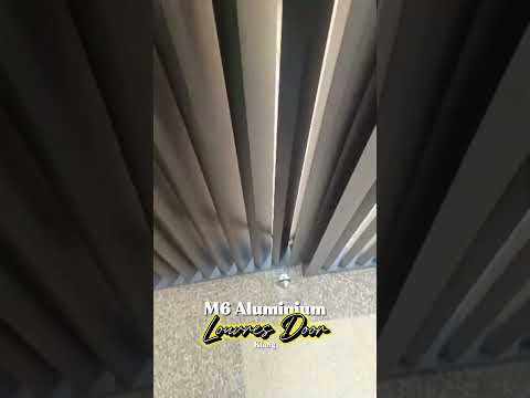 M6 ALUMINIUM LOUVRES DOOR @ KLANG