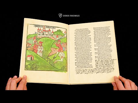 DIE GESCHICHTE PETER HAGENBACHS UND DER BURGUNDERKRIEGE - Blättern im Faksimile (4k / UHD)