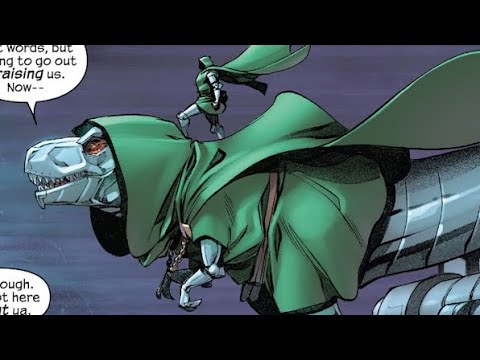 Dr Doom Vs T-Rex Dr Doom (Fantastic Four Issue 13)