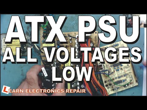 LER 047 ATX 600W PSU Repair Tutorial How does the power supply circuit work How to repair ATX
