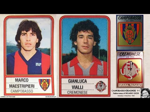 Campobasso-Cremonese 1-1 (4/12/1983) Radiocronaca di Riccardo Cucchi (Minuto per Minuto)