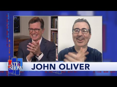 ジョン・オリバーどのように私は孤立して "最終週今夜 "をホストしています (John Oliver: How I'm Hosting "Last Week Tonight" In Isolation)
