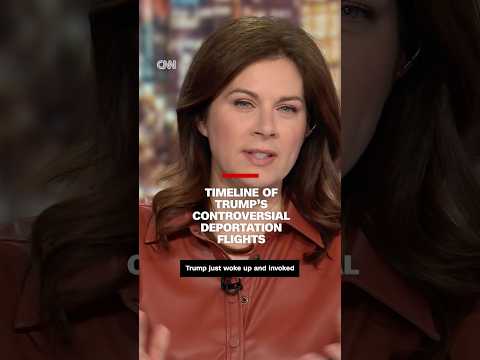 Timeline of Trump's controversial deportation flights