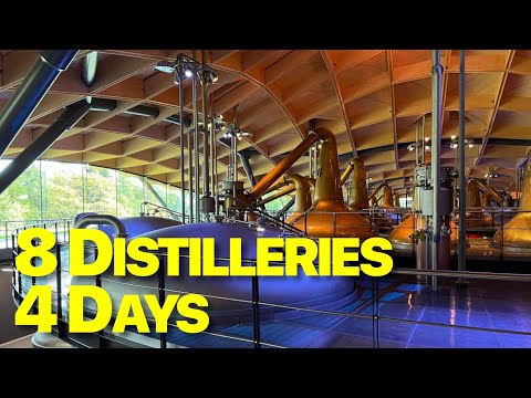 Speyside Distillery Tours: 8 Distilleries in 4 Days!