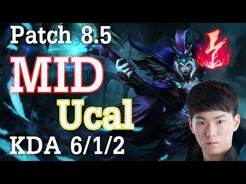 KT Ucal LeBlanc Vs Corki Patch 8.5 KDA 6/1/2