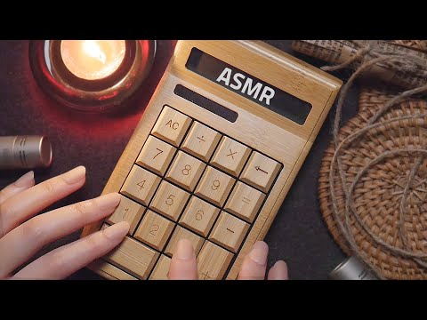 [ASMR] Extremely Relaxing Calculator High Quality Sounds (No Talking)