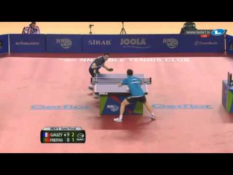 Marcos FREITAS vs Simon GAUZY 1/2 Highlights 2015 Europe TOP 16