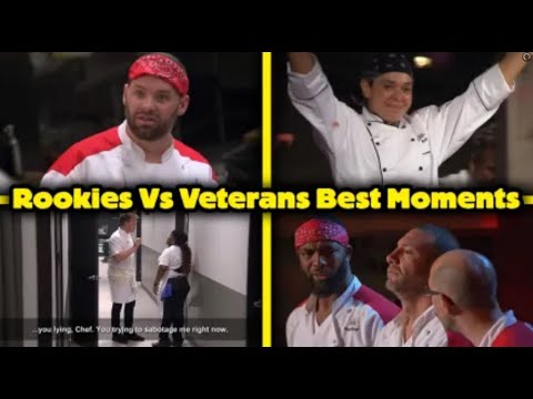 Top 5 Best And Most Iconic Moments From Hell's Kitchen Rookies Vs Veterans