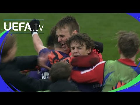 #UYL play-off highlights: Midtjylland 1-1 Roma (4-2 pens)