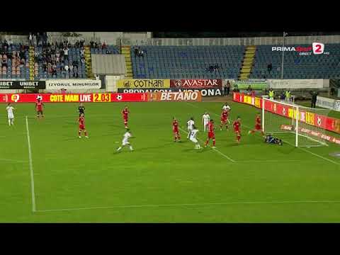 GOOOL! FC Botoșani – UTA 1-2. Sno relansează meciul cu un gol din apropiere