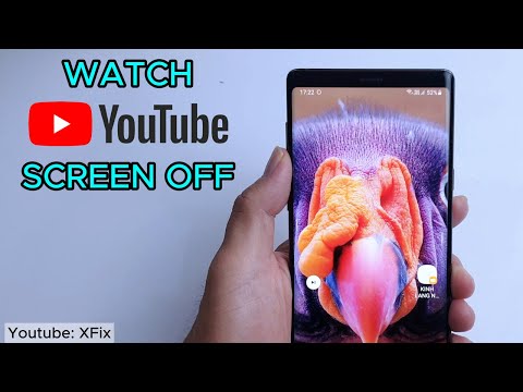 Watch Youtube with Black Screen
