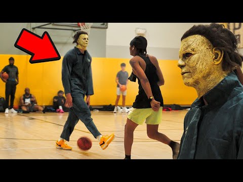 MICHAEL MYERS DESTROYS PARK HOOPERS!!