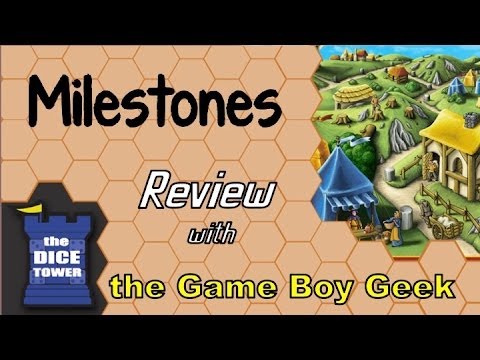 Dice Tower: The Game Boy Geek Reviews Milestones