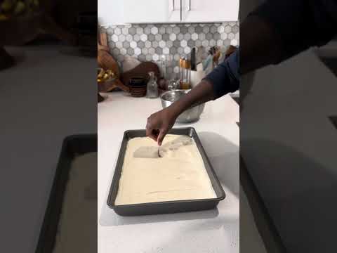 How I bake my sheet cakes flat