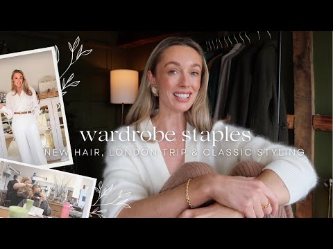 SPRING KEY WARDROBE STAPLES & A HAIR REFRESH FOR SPRING 🤍🌷