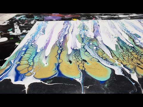 (127) AMAZING Color Dutchman's Ghost - Acrylic Pouring For Beginners