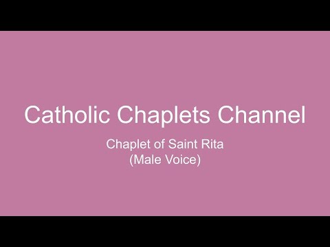 Chaplet of Saint Rita (Male Voice)