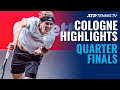Zverev & Bautista Agut Battle Into Semis | Cologne 1 2020 Quarter-Final Highlights