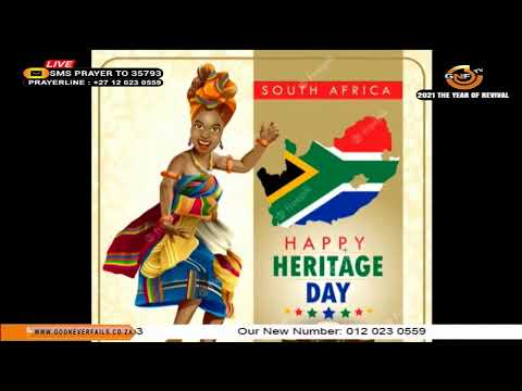 Heritage Day Celebration Service Live with Bishop ND Nhlapo - 24/09/2021