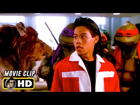TEENAGE MUTANT NINJA TURTLES II Clip - "Pizza Boy" (1991)