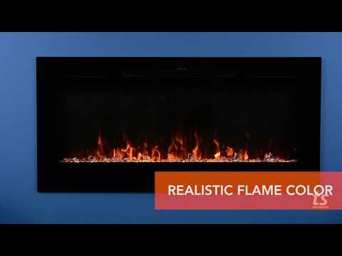 Touchstone Sideline 36, 40, and 45 Electric Fireplaces Video